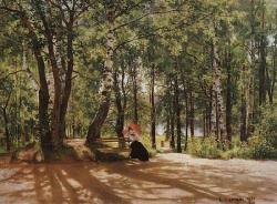 "На даче". 1894